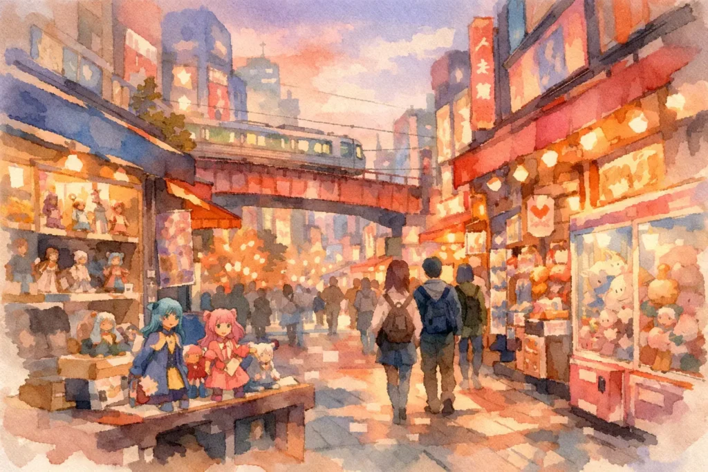 Akihabara Anime Shopping for Tokyo Collectors