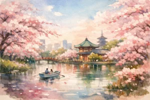 Best Time for Cherry Blossoms in Ueno Park