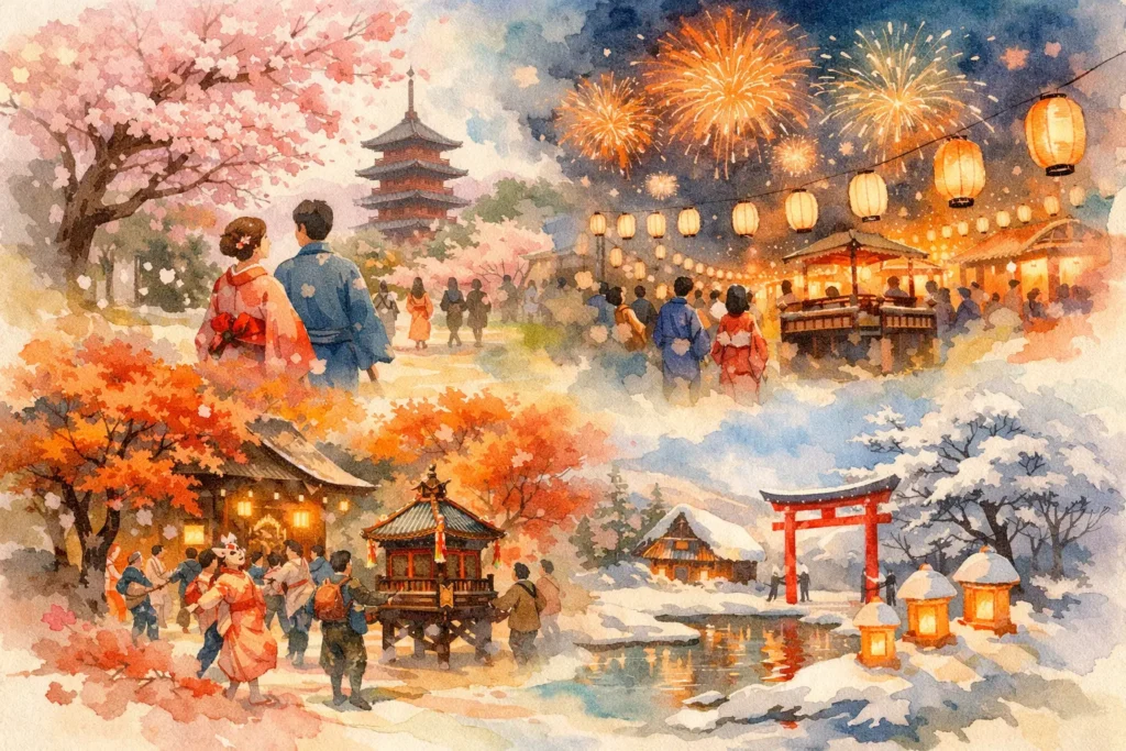 Japanese Festivals That Bring Every Season to Life