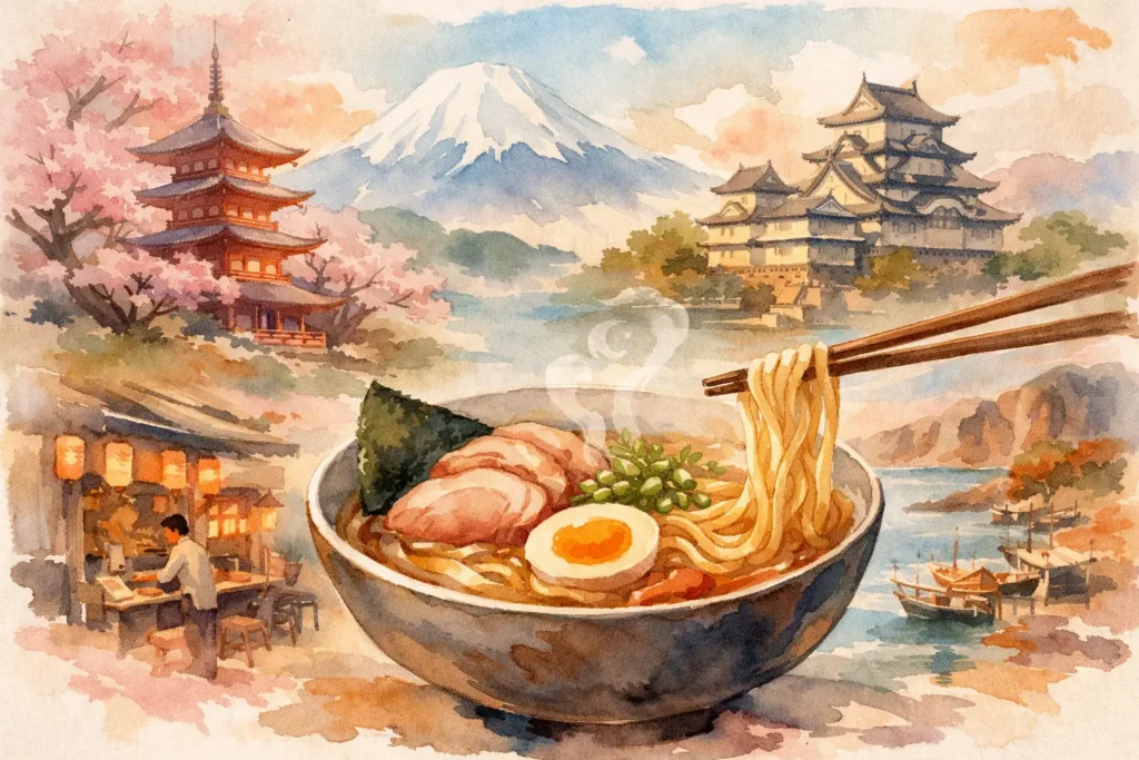 Ramen (ラーメン) and Japan’s Regional Soul