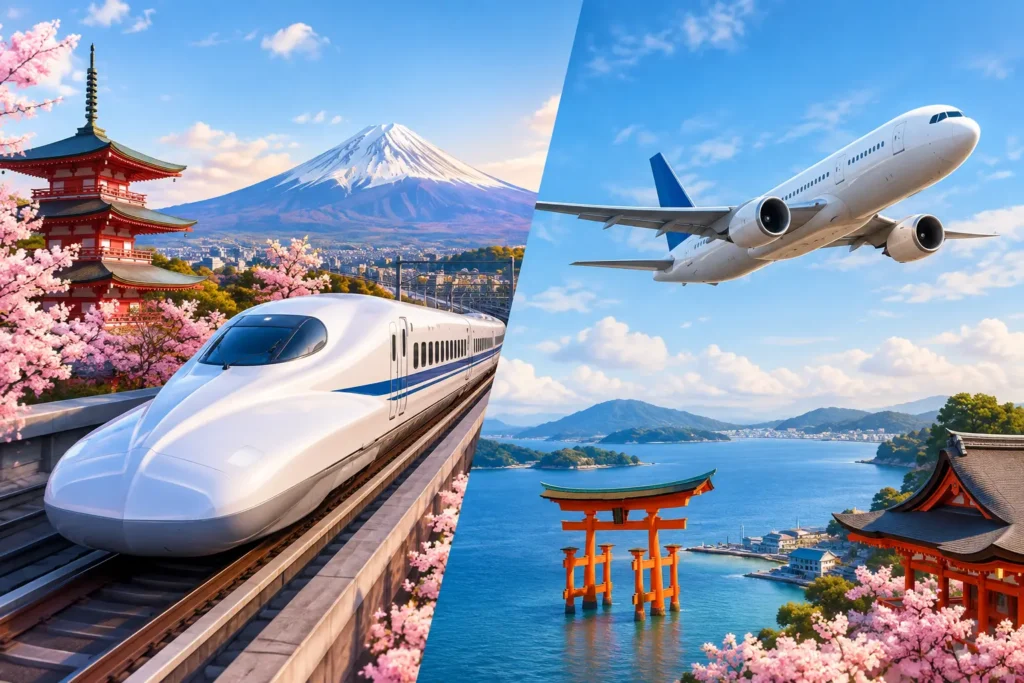 Shinkansen Versus Flights for Your Japan Trip